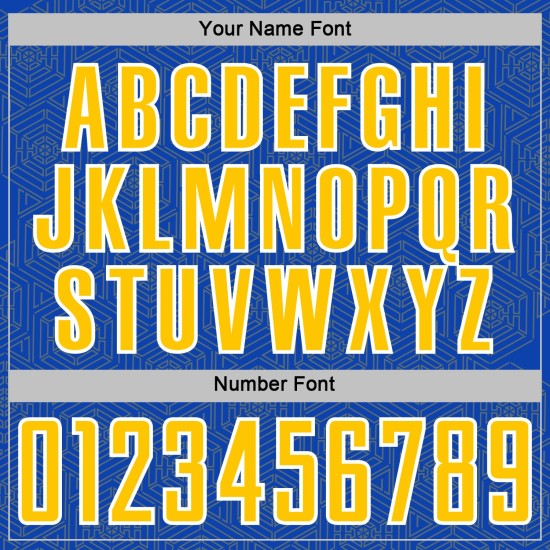 Soccer Jersey Geometric Uniform Shape Sublimation Sports Blue Thunder Yellow-White Custom Soccer Jersey Geometric Uniform Shape Sublimation Sports Blue Thunder Yellow-White Custom